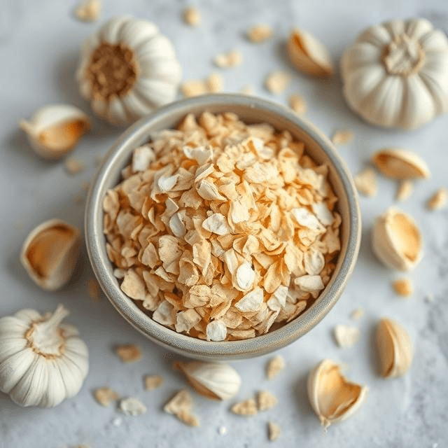 Dehydrated Garlic Flakes